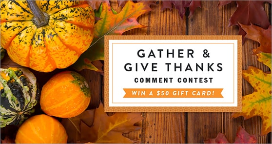 gift cards are one of the best thanksgiving contest ideas and prizes ever