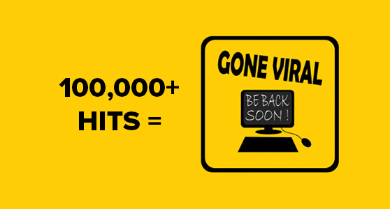 You need over 100,000 hits to hit viral status on Instagram