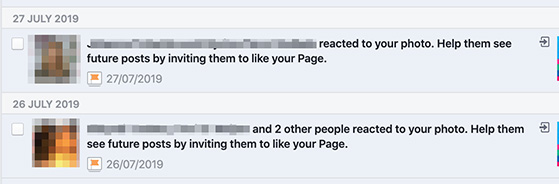 Invite other people to like your Facebook page