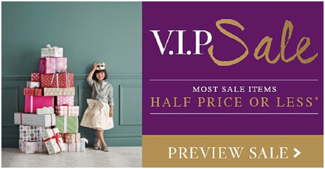 Gated sales VIP are great ecommerce promotion ideas