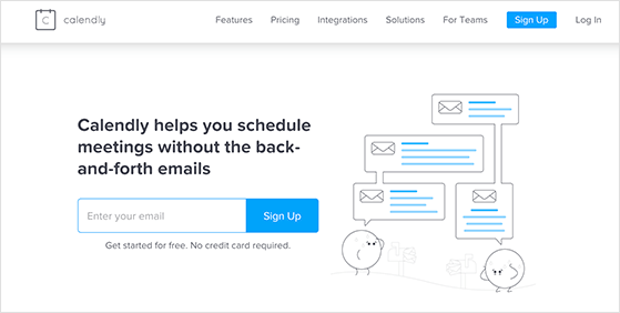 calendly is  a calendar scheduling tool