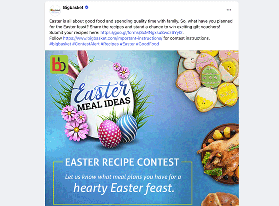 Easter giveaway ideas recipe contest