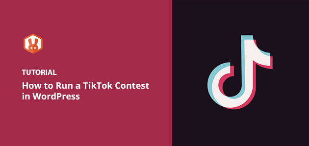 how to do a tiktok contest in wordpress