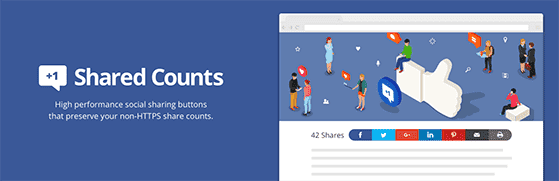 Shared Counts is the best social sharing plugin for WordPress