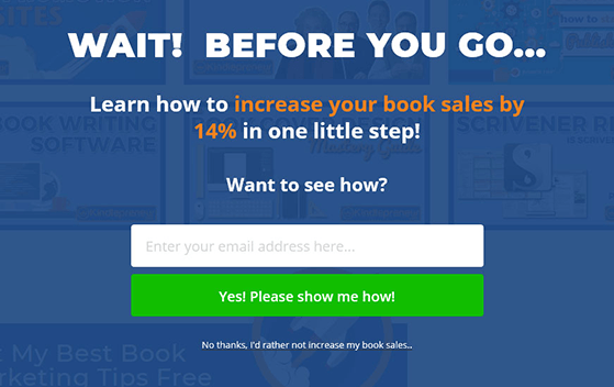 use power words in exit popups to increase conversions